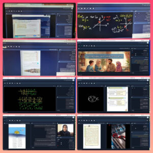 برگزاری کلاس های آنلاین یکشنبه ۱۶ فروردین ۱۴۰۵ متوسطه اول شهیدغیوری هر روز کلاس ها قوی تر و پیگیرانه تر برگزار می شود. آموزش هرگز تعطیل نیست مدرسه، همراه شماست... سال تحصیلی ۱۴۰۵-۱۴۰۴