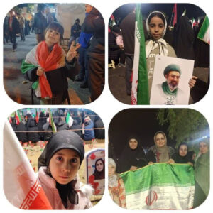 برگزاری پویش ایران من ویژه راهپیمایی های شبانه دبستان دخترانه غیردولتی شهید غیوری سال تحصیلی ۱۴۰۵-۱۴۰۴