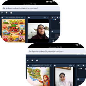 واحد کار نوروز آشنایی با سین های سفره هفت سین و فواید هریک کودکستان شهید سید حسن غیوری سال تحصیلی ۱۴۰۵ـ۱۴۰۴