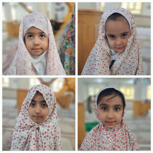 برگزاری نماز جماعت و مراسم افطاری برای نوآموزان جهت آشنایی با ماه مبارک رمضان کودکستان شهید غیوری سال تحصیلی1405-1404