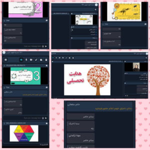 برگزاری جلسات هدایت تحصیلی به صورت مجازی با دانش آموزان پایه نهم متوسطه اول شهیدغیوری
