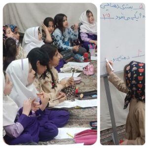 برگزاری کلاس های تقویتی و رفع اشکال ریاضی برای دانش آموزان ابتدایی در میدان شهید بروجردی(ره)