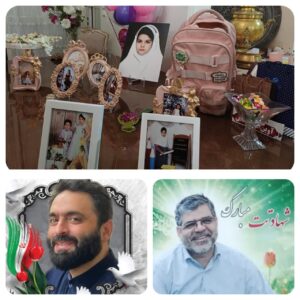 تجدید پیمان با آرمان‌های شهدای جنگ رمضان و دیدار با خانواده‌های محترم شهیدان صالحی، کرمی و امیرکاشانی