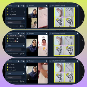 زنگ نقاشی، کشیدن نقاشی خلاق با دست با هدف تقویت حافظه دیداری و افزایش دقت و تمرکز کودکستان شهید سید حسن غیوری سال تحصیلی ۱۴۰۵-۱۴۰۴